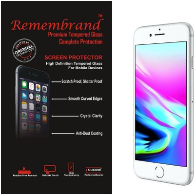 

Remembrand Impossible Screen Guard for Apple iPhone 8 Front&Back, Transparent