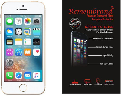 

Remembrand Impossible Screen Guard for Apple iPhone SE Front&Back, Transparent