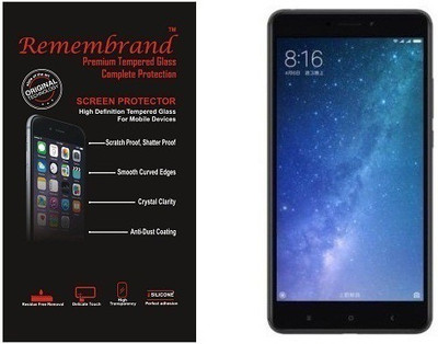 

Remembrand Impossible Screen Guard for Mi Max, Transparent