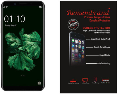 

Remembrand Impossible Screen Guard for Oppo F5, Transparent