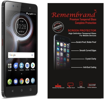 

Remembrand Impossible Screen Guard for Lenovo K8 Plus, Transparent