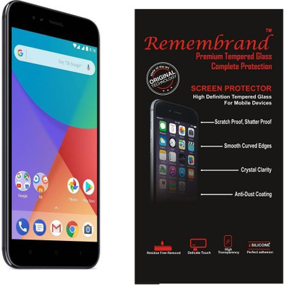 

Remembrand Impossible Screen Guard for Mi A1, Transparent