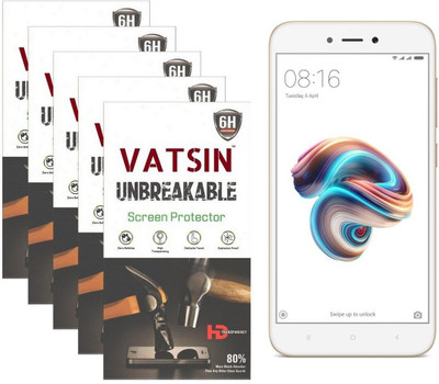 

Vatsin Screen Guard for Mi Redmi 5A, Transparent