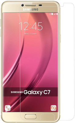 

Deer Tempered Glass Guard for Samsung Galaxy C7, Transparent