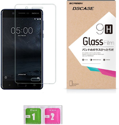 DSCASE Tempered Glass Guard for nokia 8(Pack of 1)