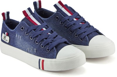 

DeVEE Fashion Exposure Navy Blue Canvas Shoes For Women(Multicolor