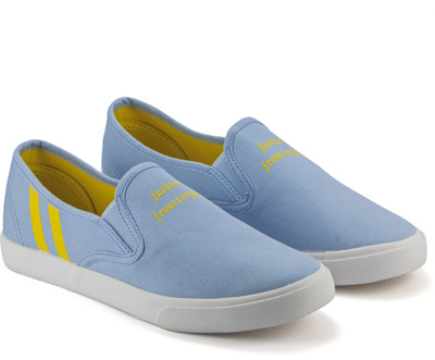 

DeVEE Fashion Frontier GFLA Sky Blue Canvas Shoes For Women(Blue