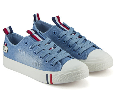 

DeVEE Fashion Exposure Sky Blue Canvas Shoes For Women(Blue
