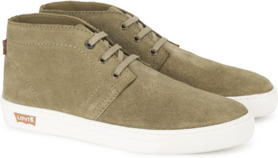 

Levi's Austin Bolaro Sneakers For Men(Olive, Brown