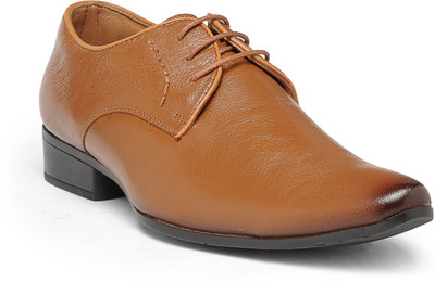 

Teakwood leather shoes Derby For Men(Tan