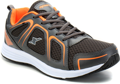 

Sparx SM-347 Running Shoes For Men(Grey, Grey flourscent orange