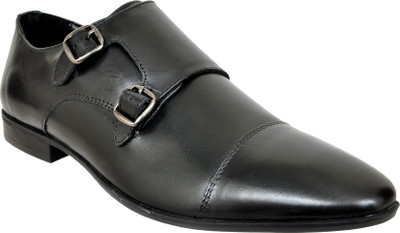 

Allen Cooper Monk Strap For Men(Black