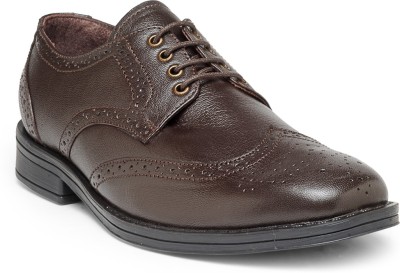 

Teakwood leather shoes Derby For Men(Brown