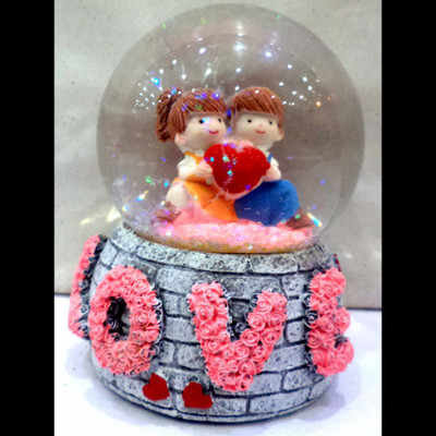 

Anant Gift Gallery AGG162449 Decorative Showpiece - 13 cm(Ceramic, Polyresin, Multicolor, Pink, Beige, Grey)