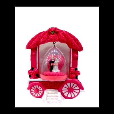 

Anant Gift Gallery AGG162467 Decorative Showpiece - 19 cm(Ceramic, Red, Black, Multicolor)