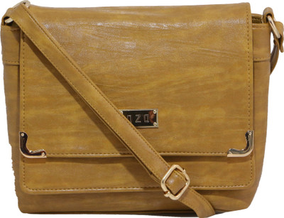 

OZO Women Casual Beige PU Sling Bag