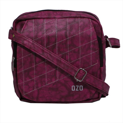 

OZO Women Casual Purple PU Sling Bag