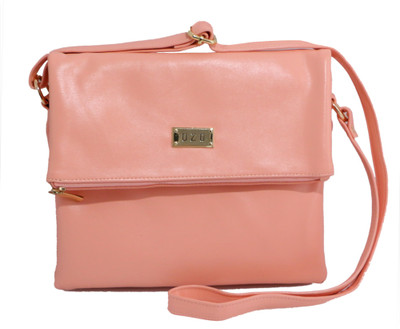 

OZO Women Casual Pink PU Sling Bag