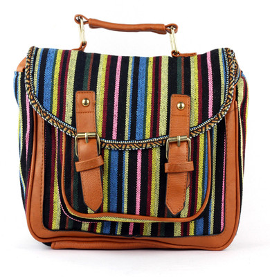 

RAMPOSH Women Casual Multicolor Cotton Messenger Bag