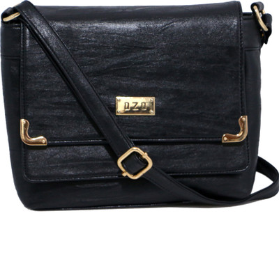 

OZO Women Casual Black PU Sling Bag