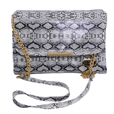 

OZO Women Evening/Party Grey PU Sling Bag