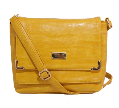 

OZO Women Casual Tan PU Sling Bag