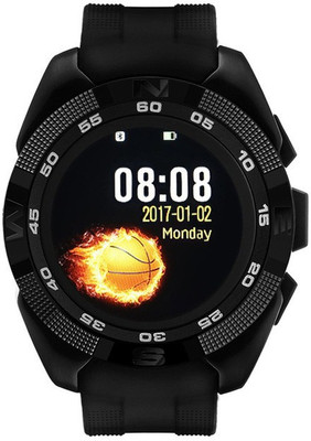 

MOBILE FIT Motoro.la compatible bluetooth smartwatch with camera,sim-card slot and memory card slot Black Smartwatch(Black Strap Free Size)