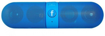 

Cloyst pill1 3 W Portable Bluetooth Speaker(Blue, 2.1 Channel)