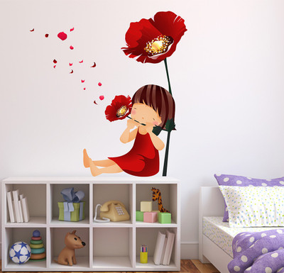 

WALLSTICK  vinyl Sticker(Pack of 1, Multicolor