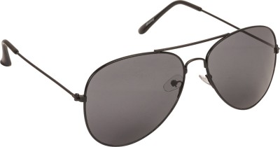 Arzonai Aviator Sunglasses(For Men & Women, Black)