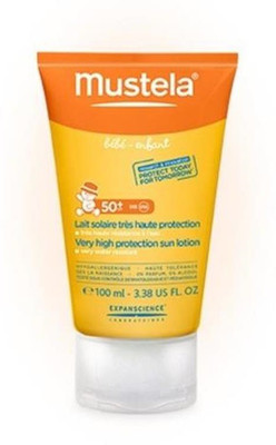 

Mustela Very High Protection Sun Lotion SPF50 - 100ml - SPF 50 PA+(100 ml)