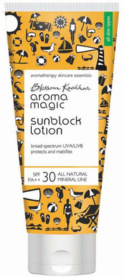

Aroma Magic Sunblock Lotion 100 ml - SPF 30 PA++(100 ml)