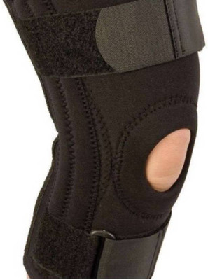 

AEPITO Neoprene hinge knee support (22-24.4) Knee Support (XL, Blue)