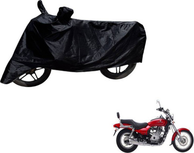 Multiland Sales Two Wheeler Cover for Bajaj(Avenger 220 DTS-i, Black)