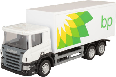 

RMZ 1:64 SCANIA - BP Container Truck Transport Seriesr(White)