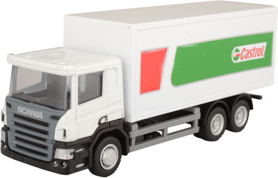 

RMZ 1:64 SCANIA - Castrol Container Truck Transport Series(White)