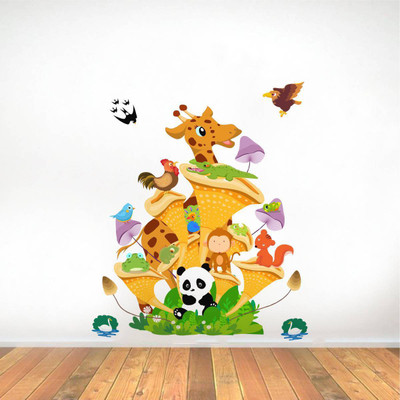Rawpockets Animals Tree House - Kids Room(80 cm X cm 70, Multicolor) available at flipkart for Rs.199