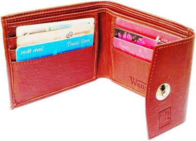 

wenzest Men Maroon Artificial Leather Wallet(6 Card Slots)