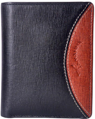 

Tamanna Men Black Genuine Leather Wallet(9 Card Slots)