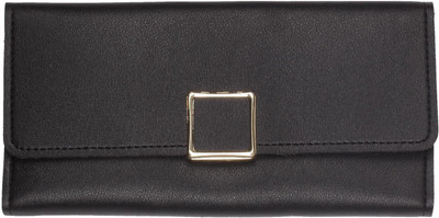 

aaradhya creations Girls Black Artificial Leather Wallet(10 Card Slots)