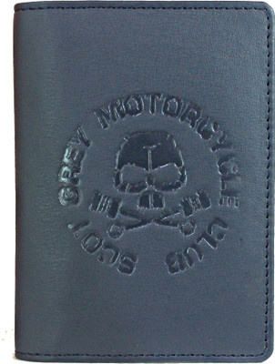 

ROYAL SCOT GREY Men Blue Artificial Leather Wallet(4 Card Slots), Navy blue