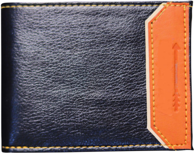 

Walletkart Men Black, Tan Genuine Leather Wallet(2 Card Slots)