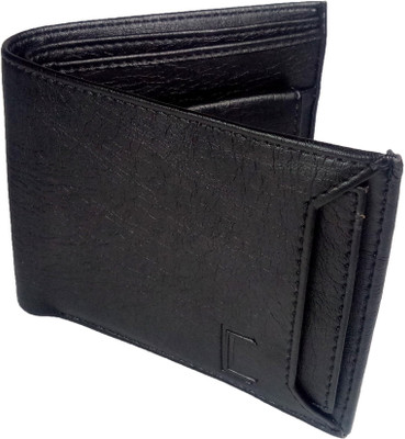 

Craft N life Men Black Artificial Leather Wallet(6 Card Slots)