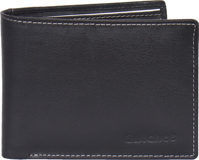 

Gulchee Men Black Genuine Leather Wallet(8 Card Slots)