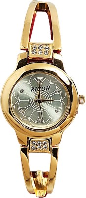 Ricoh LADIES FANCY GOLD PLATED METAL STRAP Watch  - For Women   Watches  (Ricoh)