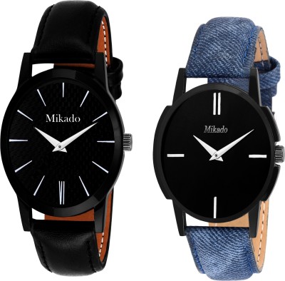 Mikado Multicolor fashion analog watches combo for boy's and men's Watch  - For Men   Watches  (Mikado)