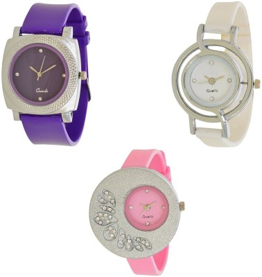 LEBENSZEIT New Stylish Fashion Multicolor Watch Combo For Women And Girls Watch  - For Girls   Watches  (LEBENSZEIT)