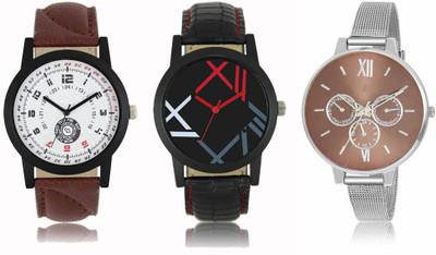 View SRK ENTERPRISE Latest Collection Low Price Fast Selling With Stylish Designer LR 214 _011_012 Watch  - For Couple Wrist Watches Price Online(SRK ENTERPRISE)