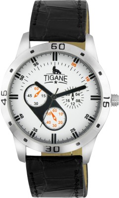 TIGANE TN-1011-BLK-J-STRAP Watch  - For Men   Watches  (TIGANE)