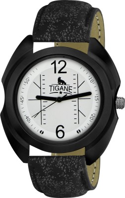 TIGANE TN-1010-BLK-J-STRAP Watch  - For Men   Watches  (TIGANE)